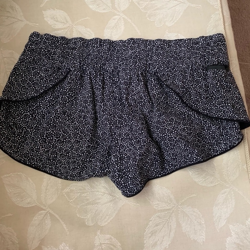 Floral Lululemon Booty Shorts